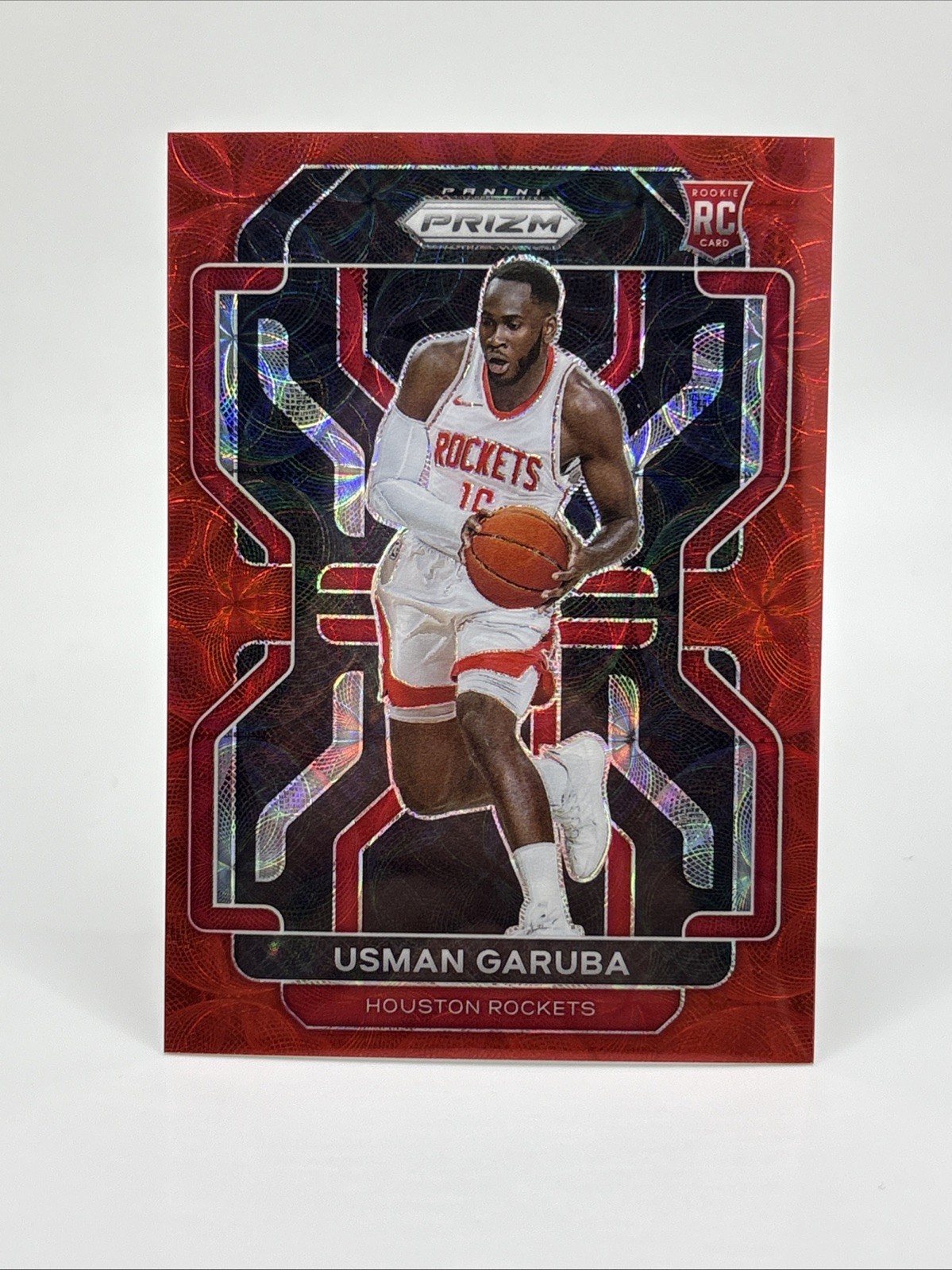 2021-22 Panini Prizm Usman Garuba #321 Rookie Choice Red /88
