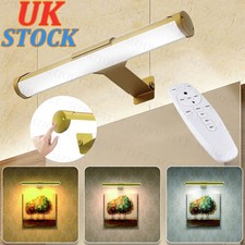 Wireless Picture Lights Rechargeable Dimmable Art Display Magnetic Light +Remote