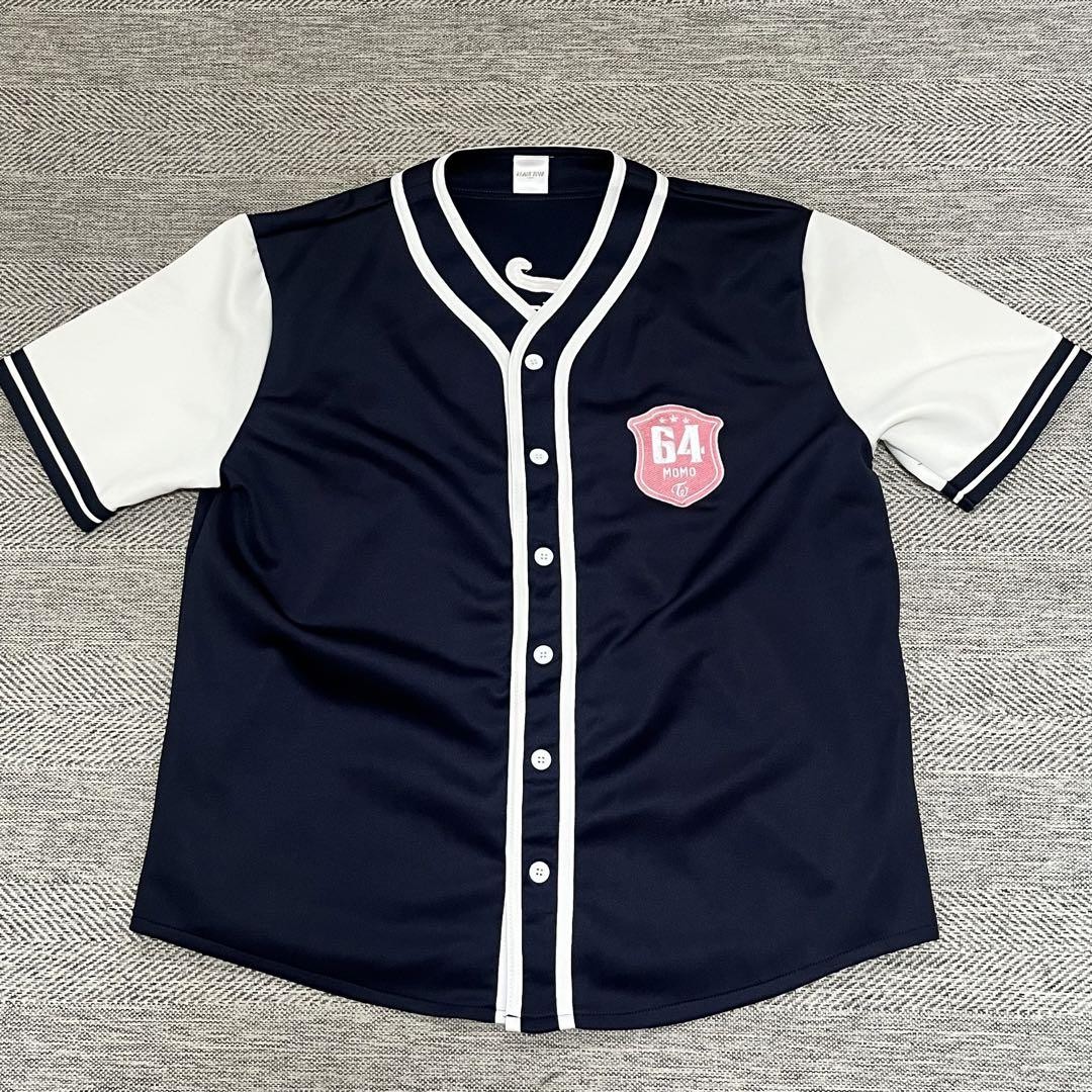 TWICE readytobe ユニフォームシャツ モモ ベースボールシャツ Twice Readytobe Uniform Shirt Momo Baseball | eBay