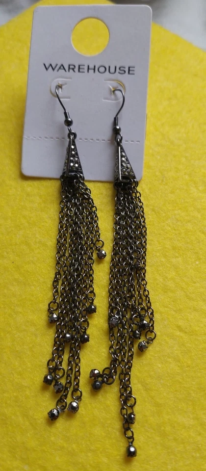 Pendientes colgantes para mujer Foto 2 de 3