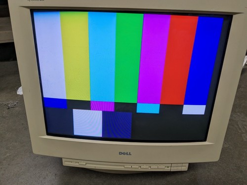 Dell CRT Trinitron Monitor 16" 1000HS Ultrascan Series MODEL D1025TM 1999