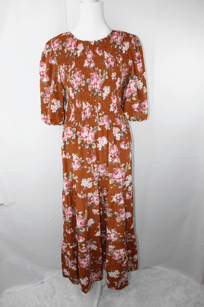 maxi halter neck dress Ivory Multi Floral Halter Maxi Dress - All Dresses