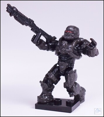 Sealed NEW 2015 Mega Bloks Halo Exclusive RARE Figure Spartan Warrior RED VISOR