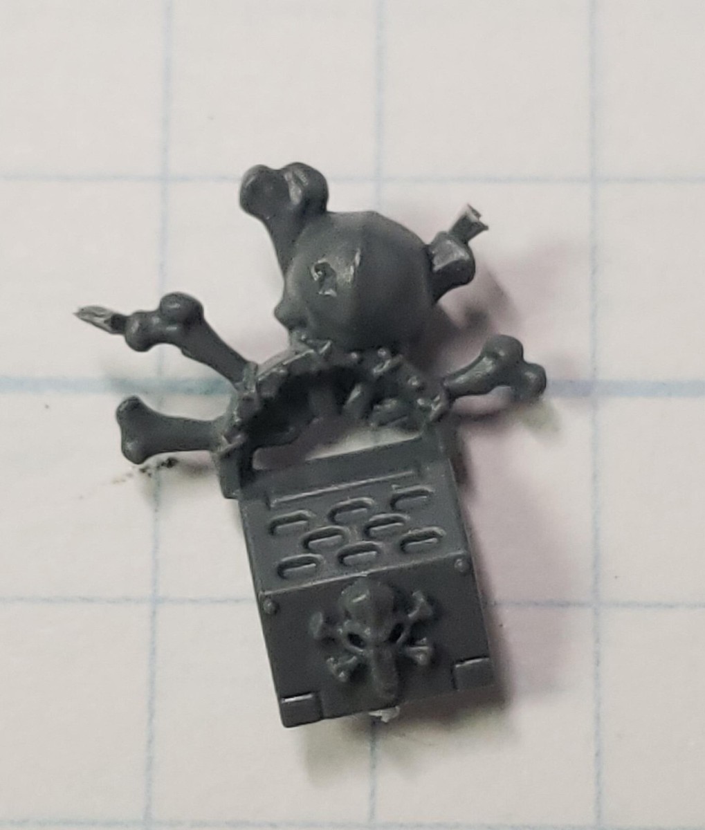 Warhammer 40k Space Wolves Bits Wulfen Skull Trophy Death
