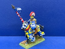 ber. Herzog / Mounted Bretonnian Lord - Bretonia METALL LIMITED GUT BEMALT 3