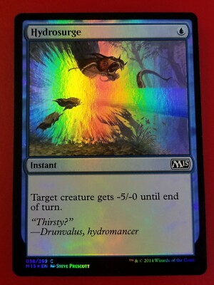 #ad #ad 1x Hydrosurge FOIL M15 Magic 2015 MTG Magic Cards $2.00