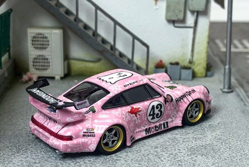 PORSCHE RWB964 Hoonipigasus - pink #43 - King Model 1:64 - Picture 3 of 6