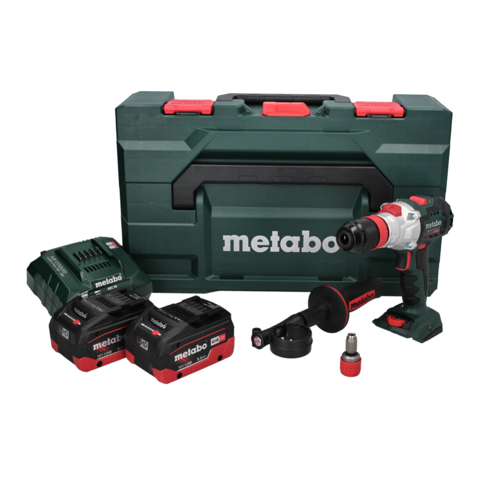 Metabo SB 18 LTX BL Q И Akku Schlagbohrschrauber 18 В + 2x Akku 5,5 Ач + Ограничитель