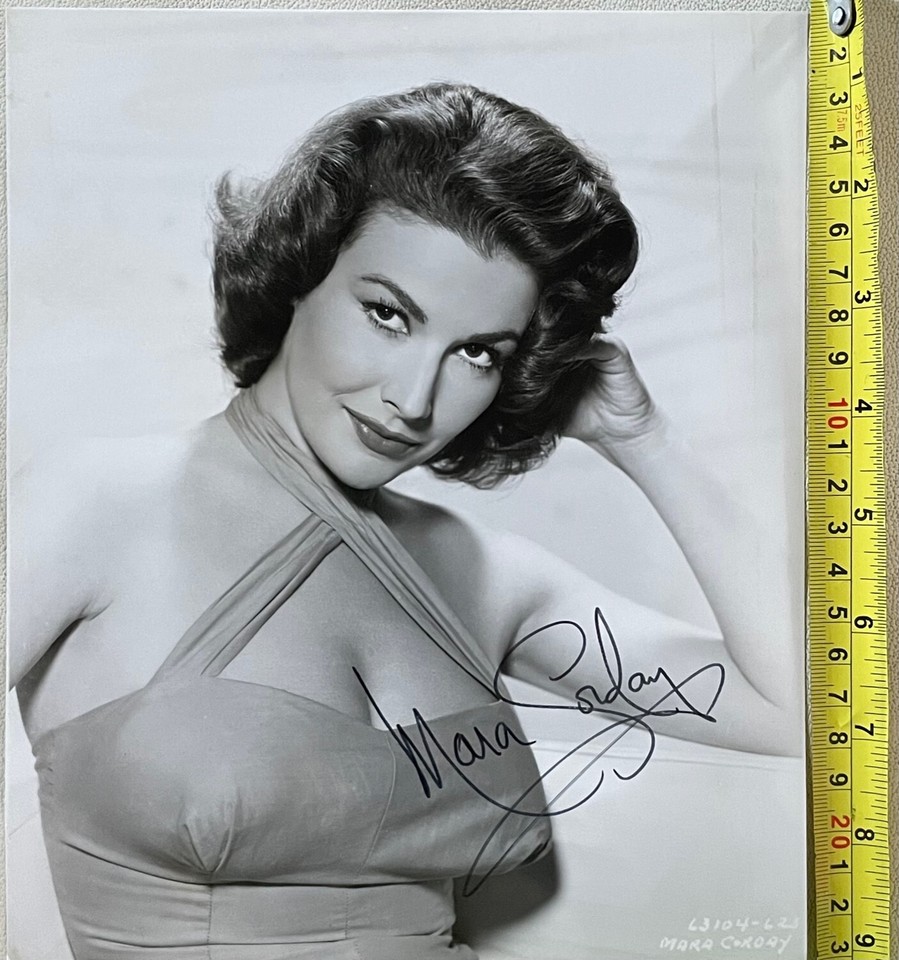 Mara Corday PLAYBOY PLAYMATE Original Autographed 7X9 Photo | eBay