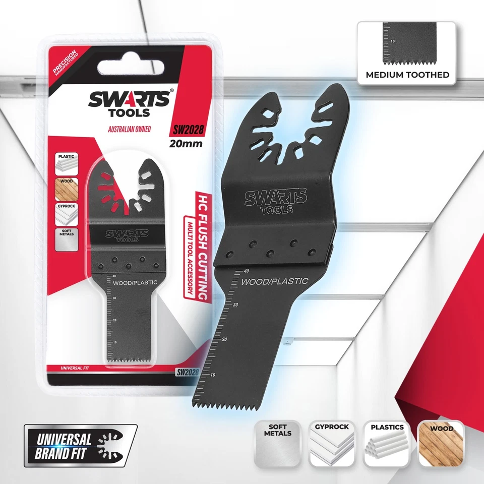 Oscillating Saw Multi Tool Blade Attachments for Metal, Tile, Wood and Much More - Image 4 of 4