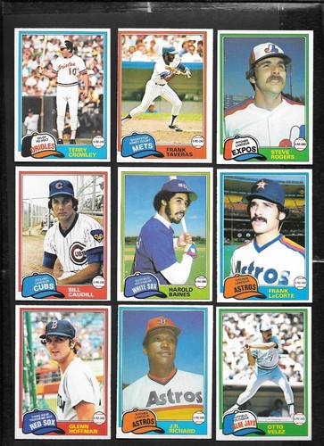 1981 OPC 81 O PEE CHEE TOPPS MLB BASEBALL CARD GRAY BACK 251-374 SEE LIST - Picture 194 of 247