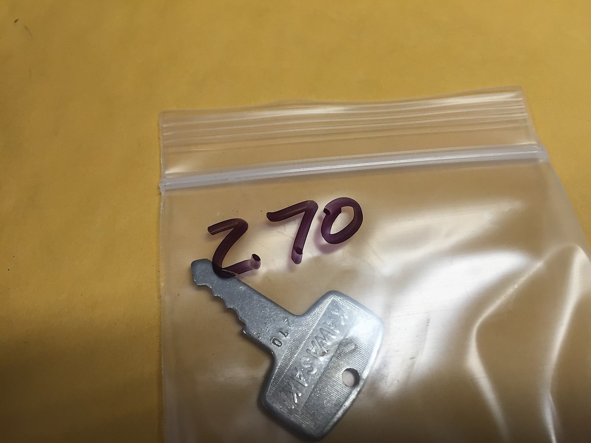 Key Precut Replacement # 270 S1 H1 H2 27008-016-70 Kawasaki NOS | eBay