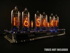 IN-14 Nixie Tube Clock KIT DIY. Without Tubes.