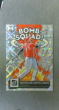 2022 Donruss Bomb Squad Diamond #10 Nicholas Castellanos Reds