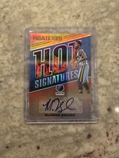 2018-19 Hoops Hot Signatures #56 MarShon Brooks Autograph