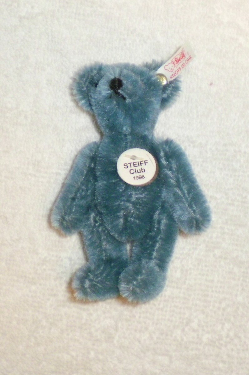 STEIFF CLUB GIFT BLUE BEAR 1998/99 4 INCH | eBay