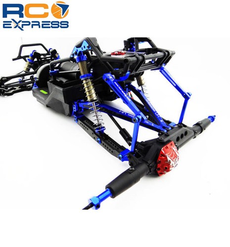Hot Racing Sway Bar Set For Losi LMT - Aluminum Push Rods & Color-Coded Spring Rods