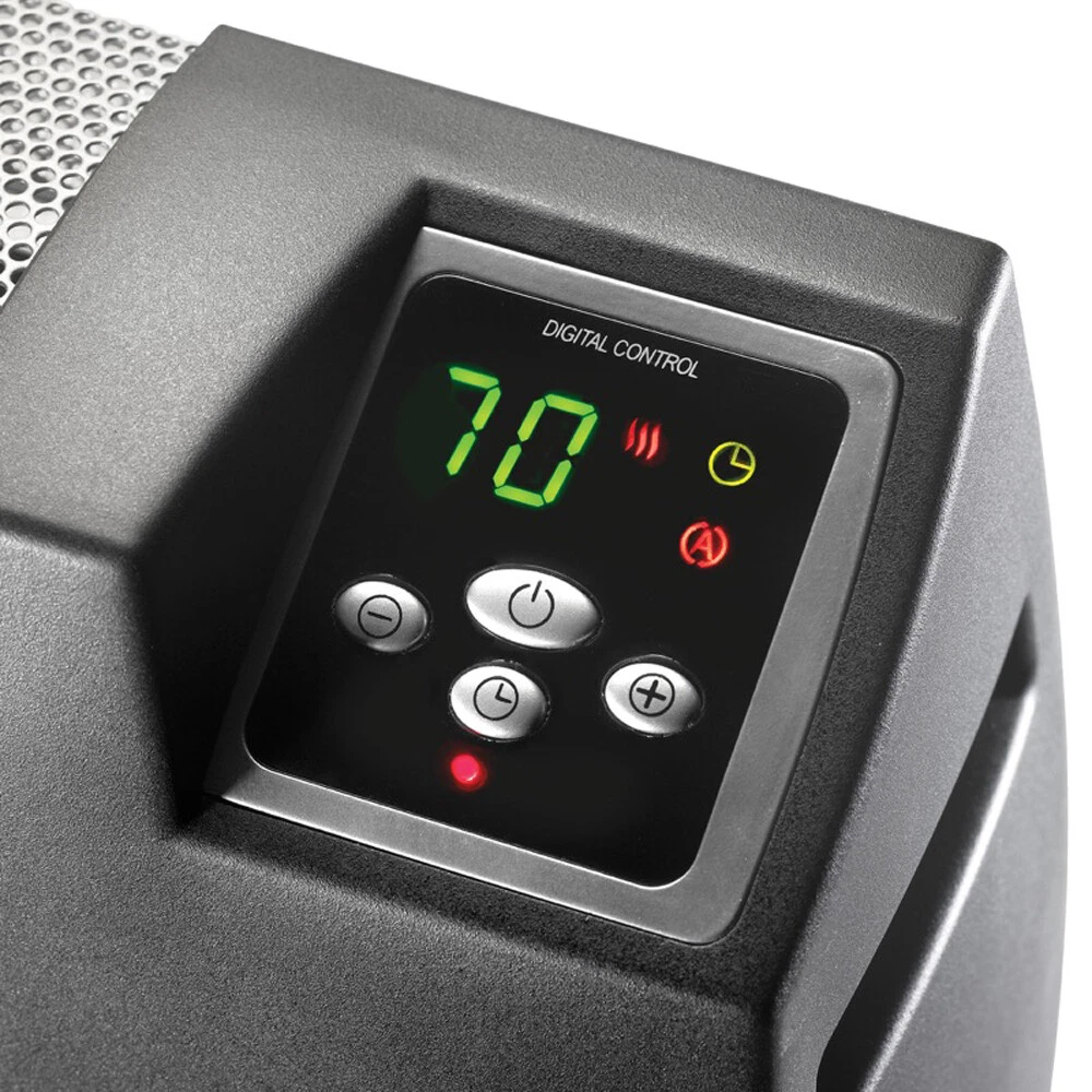 Lasko Silent Room 40u0026#034; Electric 1500W Convection Space Heater, Black  (Open Box) | eBay