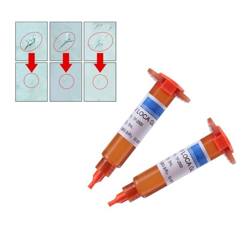 2Pcs UV Glue Adhesive High transmittance Cell Phone Touch Screen Repair Tool - Picture 7 of 12