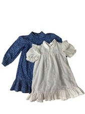 Bundle of two VTG Peter Pan Collar Gown Dresses 2T