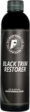 Black Trim Restorer - Restores Factory Black to Plastic Trim - Protects against
