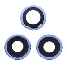 For Apple iPhone 12 Pro Max Replacement Camera Lens With Bezel (Blue) UK Stock