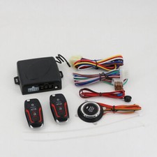Keyless Entry Remote Start Kit - Push Button Engine Start Stop Alarm System