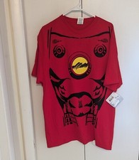 Marvel Iron Man T Shirt Size XL Red Brand New Avengers Assemble Costume Suit