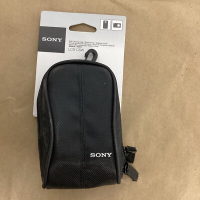 LOT 25 Sony Cybershot LCS-CSW Digital Camera Soft Carry Case