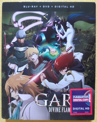 Garo - Divine Flame The Movie Blu-ray/DVD 2016 Funimation in shrink 78 minutes