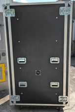 Utility Road Case with Server Rack Mounting Inside on Wheels 75 x 46.5 x 25.5 in