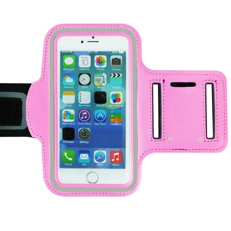Universal Mobile Phone Reflective Adjustable Armband Case Cover Holder - Image 3 of 4