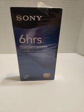 Sony T120VRH Premium Grade VHS Video Tapes