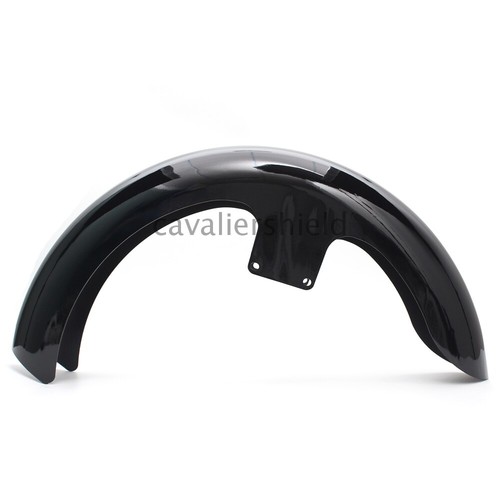 21" Wrap Black Front Fender For Harley Touring Electra Street Glide King Baggers - Picture 7 of 12