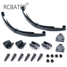 RCBATER Front Rear Steel Leaf Spring Suspension for 1/14 RC Tamiya Tractor Truck