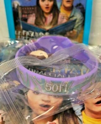 ICH GEGEN DICH ARMBAND '' SOFI LILA 1 '' DAS GEHEIMNIS DER VERZAUBERTEN SCHULE