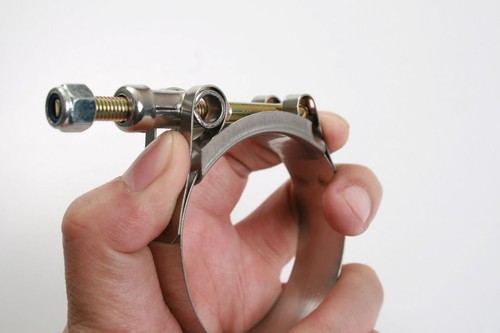 T-Bolt Stainless Clamps For Car Hose Pipe Plumbing 2.28-2.6inch / 57-65mm 4pcs - Picture 5 of 7