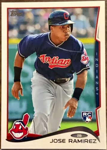 2014 Topps Series I “Jose Ramirez" Rookie Card