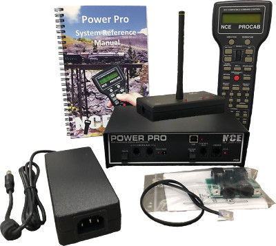 NCE 36 PH5-R DCC Wireless 5 amp Starter Set System & Power Supply - New & update