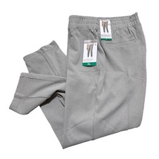 Mondetta Pintuck Straight Leg Pant Recycled Fabric Elastic Waist, Beige, XL