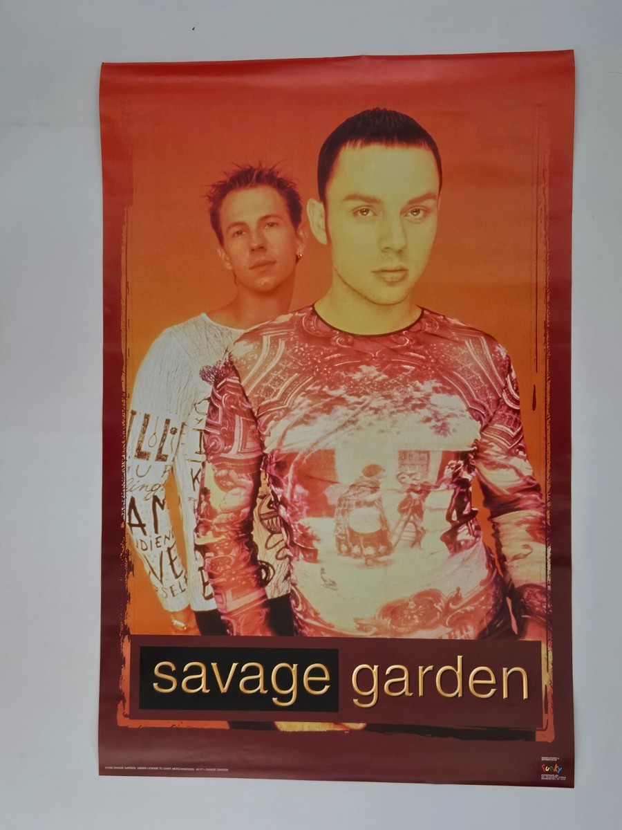 MUSIC POSTER ~ Savage Garden 1998 #6177 Funky Enterprises 22x34