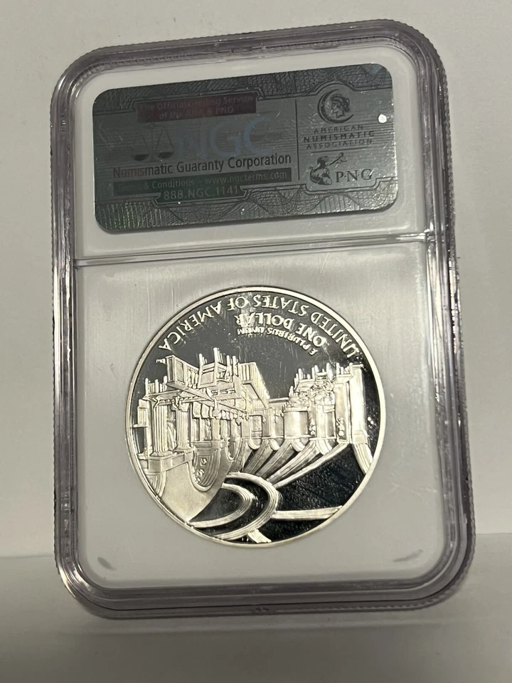 2005-P $1 Silver Commemorative Coin John Marshall NGC PF70 ULTRA CAMEO - Image 2 of 2