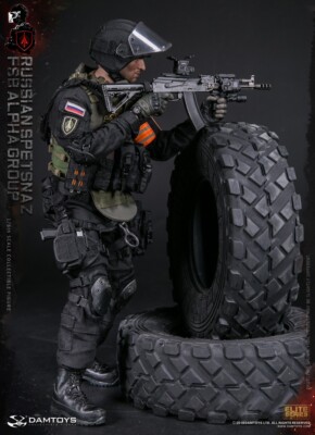 IN STOCK Damtoys 1/6 78064 Russian Spetsnaz Fsb Alpha Group Action
