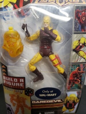 Marvel Legends Nemesis BAF Daredevil (Yellow Variant) Walmart