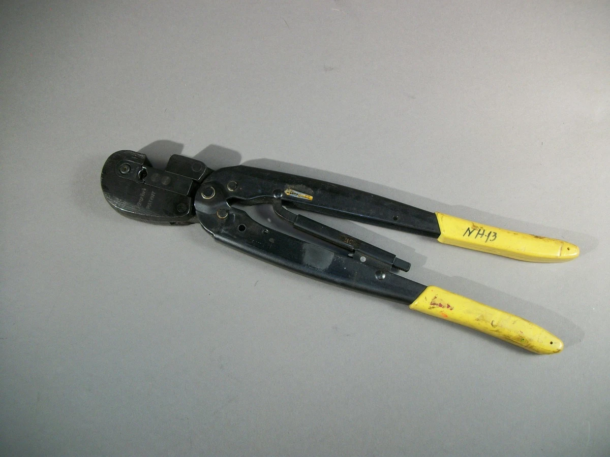 Izumi 5.5 Crimper 2.63 6.64 Pt 5GO Manual One Handed Tool No 5 Insulate Sleeves