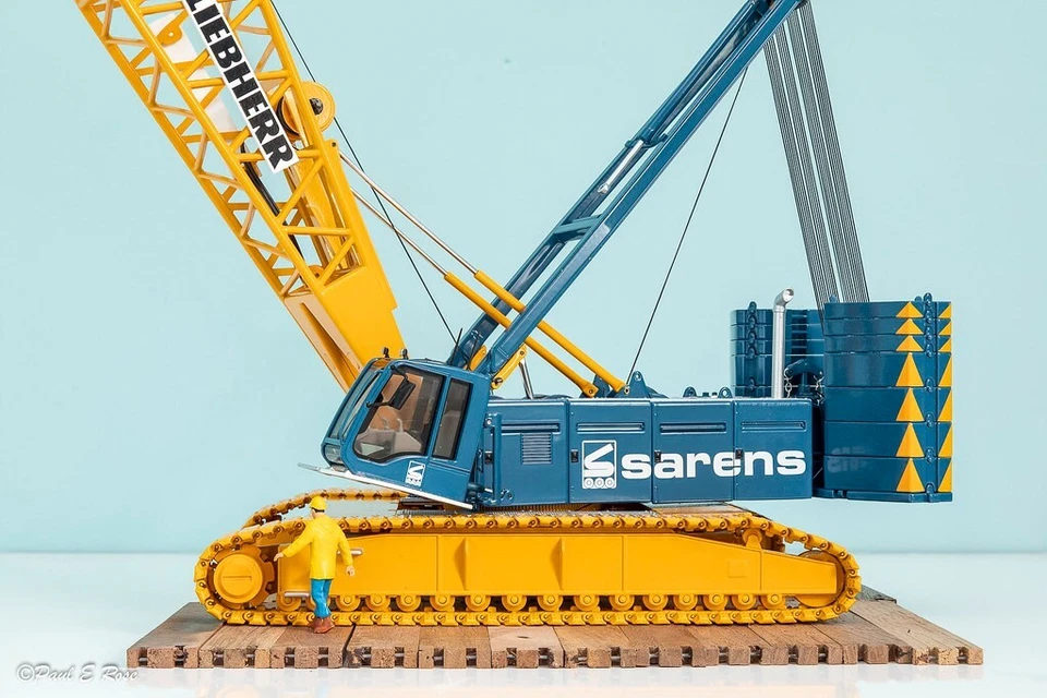 LIEBHERR LR 1300 SARENS  1/50   NEUVE EN BOITE NZG - Photo 2/2