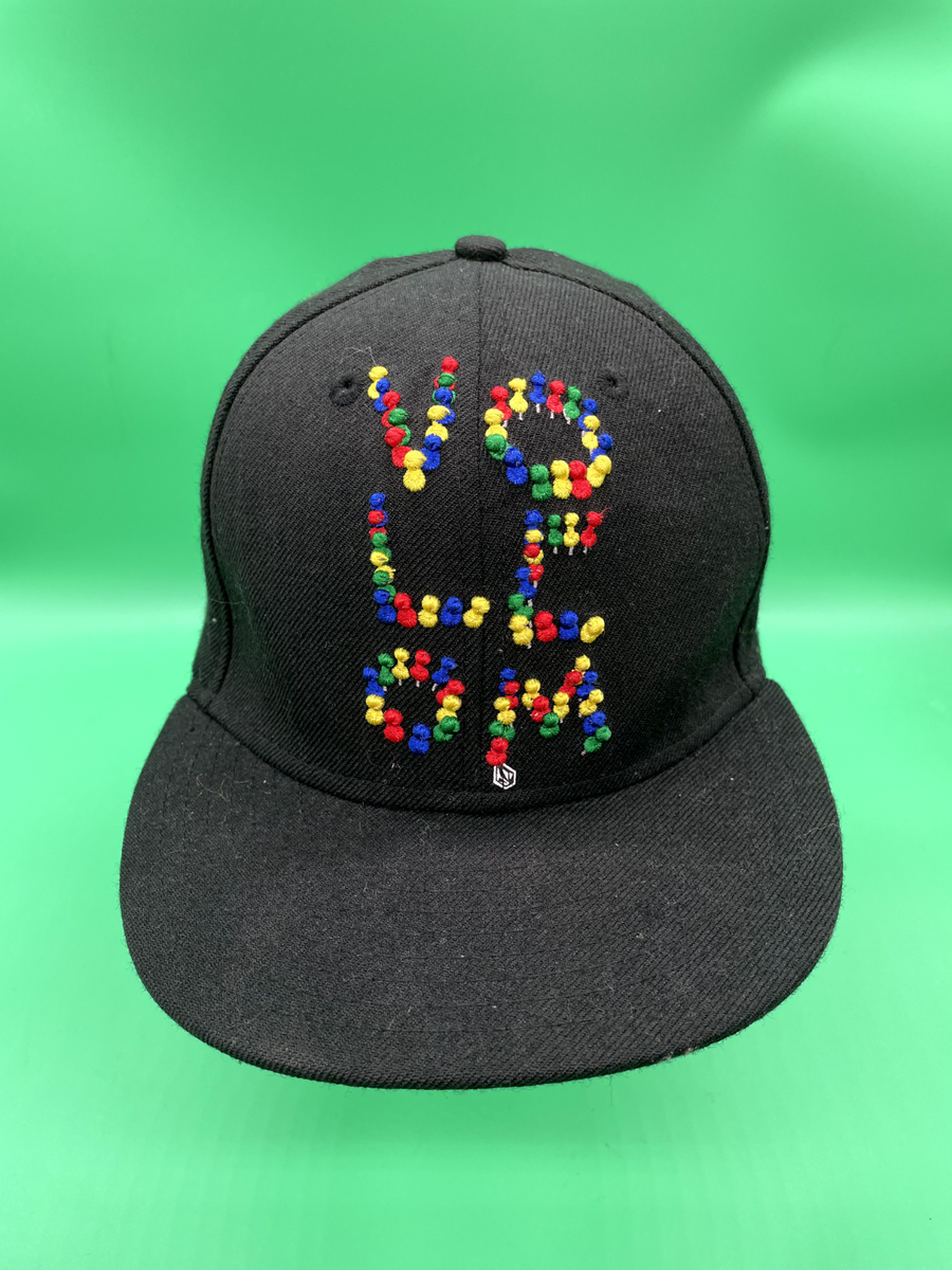 キャップ Volcom Mens New Era Hat Cap Snapback Wool Logo Multicolor Letters