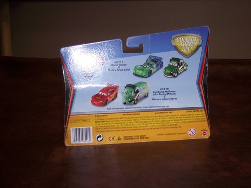 DISNEY- PIXAR- CARS 2 - CARLA VELOSA- CARLA'S CREW CHIEF - KMART- OKAY CARD- NEW - Picture 4 of 5