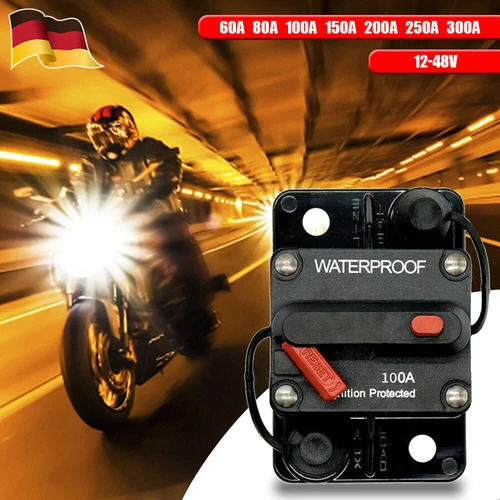 Sicherung Automat Automatik Schalter 30-300A 12V 48V Auto KFZ LKW Leitungsschutz - Bild 8 von 28