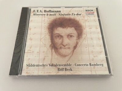 [CD] E.T.A. Hoffmann - Misere b-moll - Sinfonie Es-dur - Rolf Beck - NEU